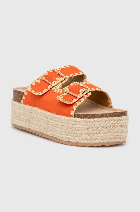 Answear Lab klapki a216.ijs pomarańczowy WZ24