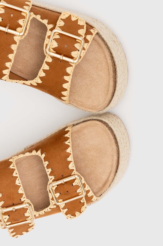 Answear Lab klapki brązowy a216.ijs