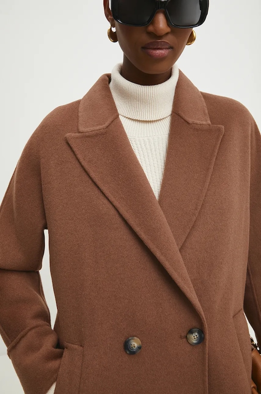 Шерстяное пальто Answear.LAB 3033.1FH