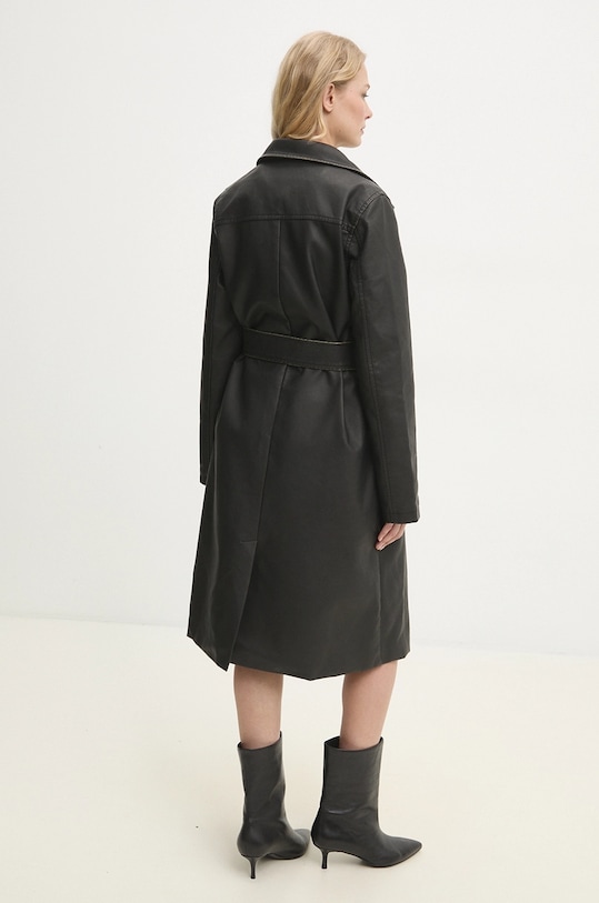 Odzież Answear.LAB płaszcz LJK.CHERRI.ums brązowy