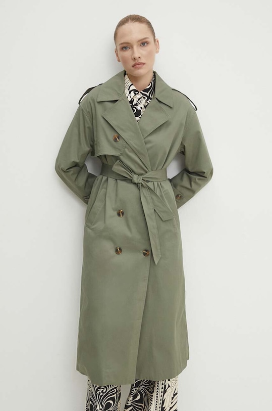 Καμπαρντίνα Answear.LAB H4665.hms πράσινο WZ24