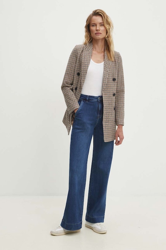 Παλτό Answear.LAB 2048a.fos καφέ WZ24