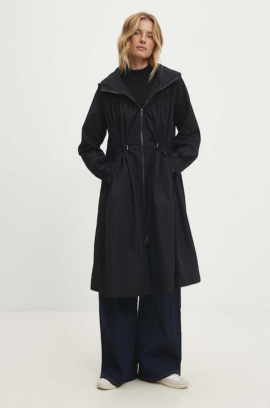 Bunda Answear.LAB 3977.fos čierna WZ24