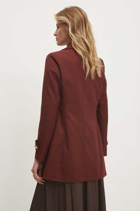 Oblečenie Kabát Answear.LAB 1845.fos burgundské