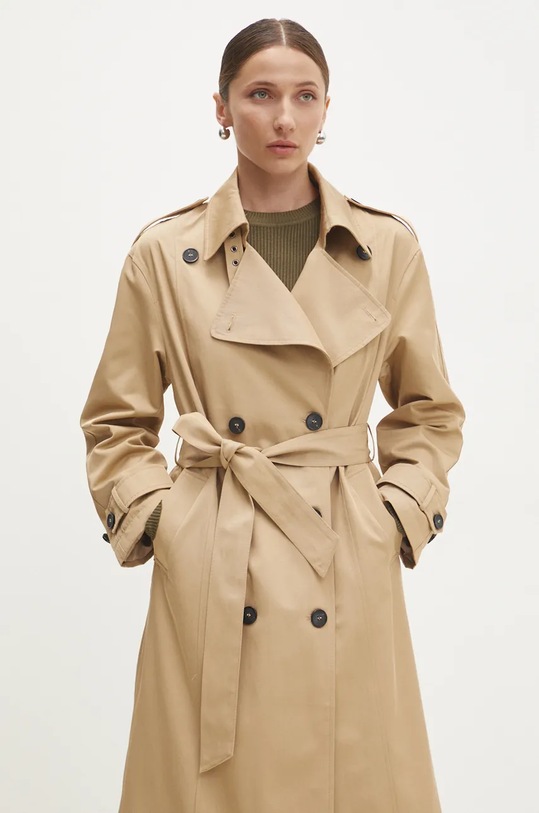 Answear Lab palton 21153.fms bej WZ24