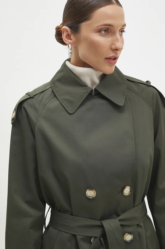 Answear.LAB trencz zielony 4216.fms