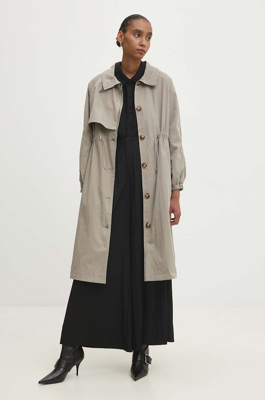 Answear Lab trenci cu captuseala verde 8405111.hms