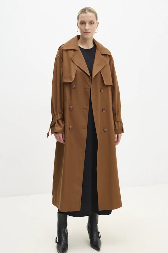 Шлифер Answear.LAB без изолация кафяв 2528.TLK