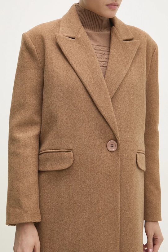 Пальто Answear.LAB коричневий 1159.tlk