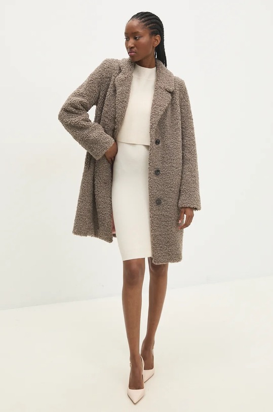 Kabát Answear.LAB 21760.3430.HWK béžová WZ24