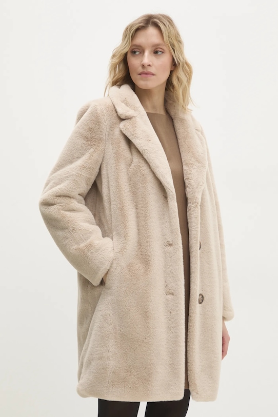 Kabát Answear.LAB 21760.3170.HWK béžová WZ24
