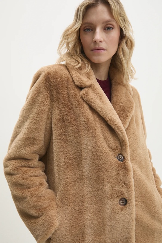 Kabát Answear.LAB hnedá 21760.3170.HWK