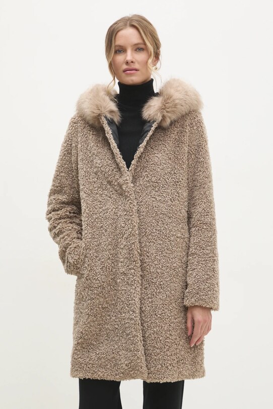 Kabát Answear.LAB nezateplené hnedá 21803.3640.HWK
