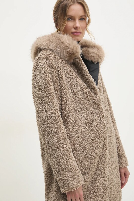 Kabát Answear.LAB hnedá 21803.3640.HWK