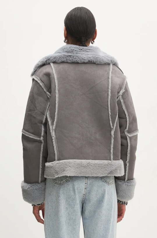 Odzież Answear.LAB płaszcz 5058.ios szary