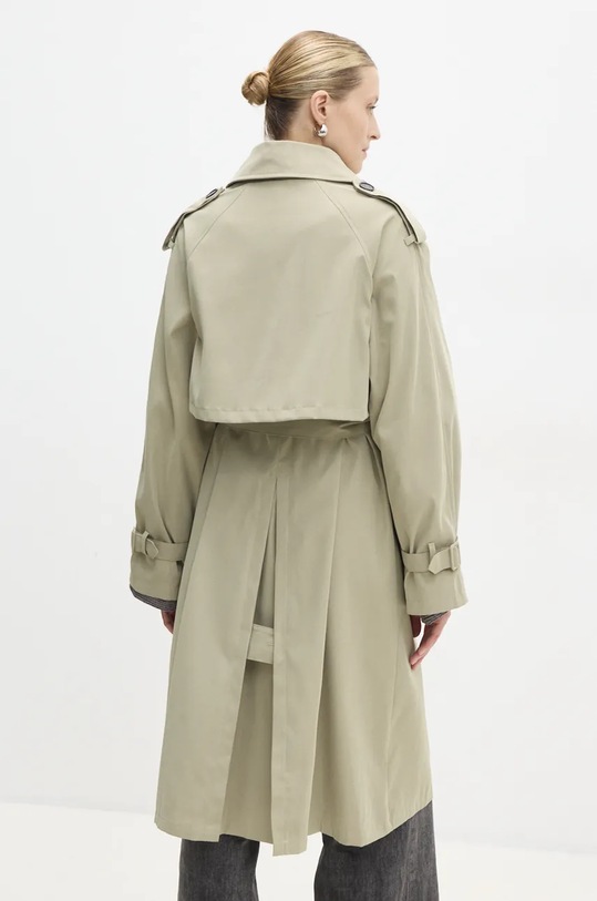 Odzież Answear Lab trencz bawełniany 4368.ims zielony