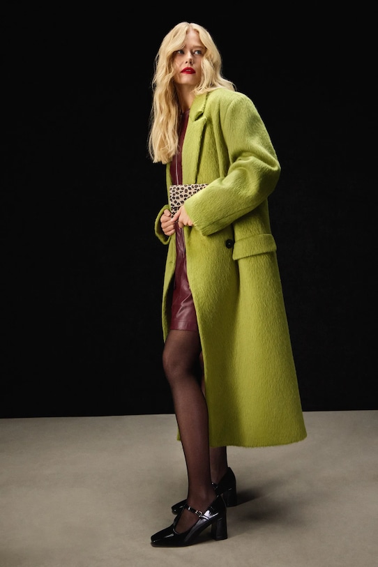 Kabát Answear.LAB nezateplené zelená LD1419.hos