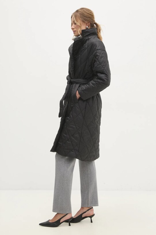 Answear Lab palton negru 5623.TLK