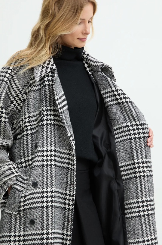 Vuneni kaput Answear.LAB siva 19398.TLK