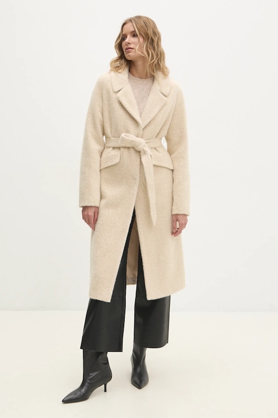 Kabát Answear.LAB nezateplené béžová 23676.ilk
