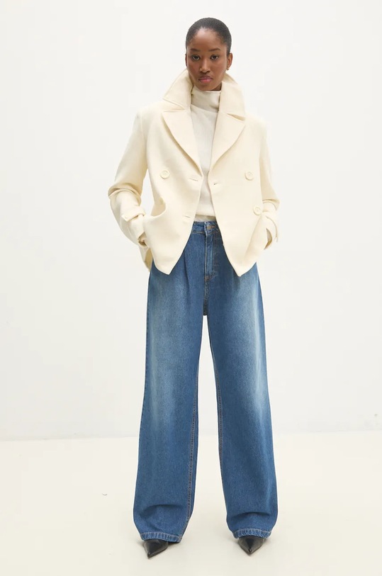 Îmbrăcăminte Answear Lab palton 2598.ILK bej