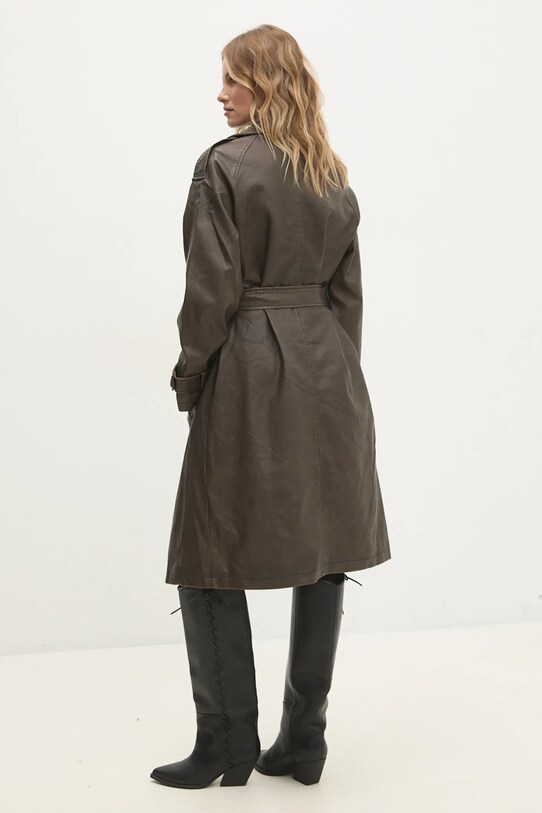 Abbigliamento Answear.LAB trench 14619.ilk marrone
