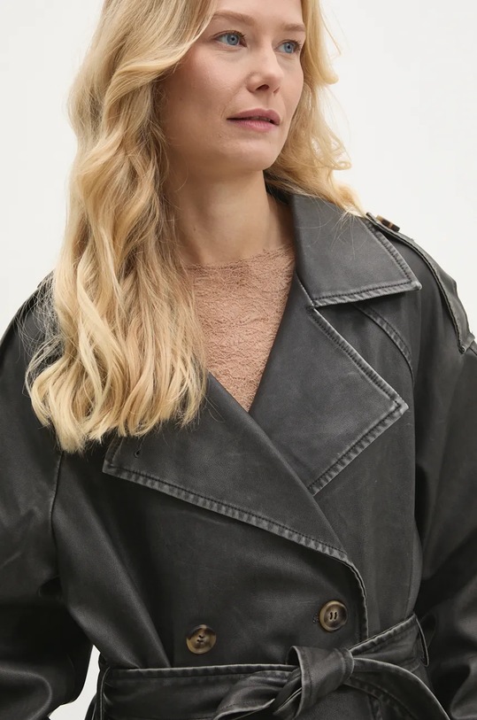 Trench kabát Answear.LAB šedá 14619.ilk