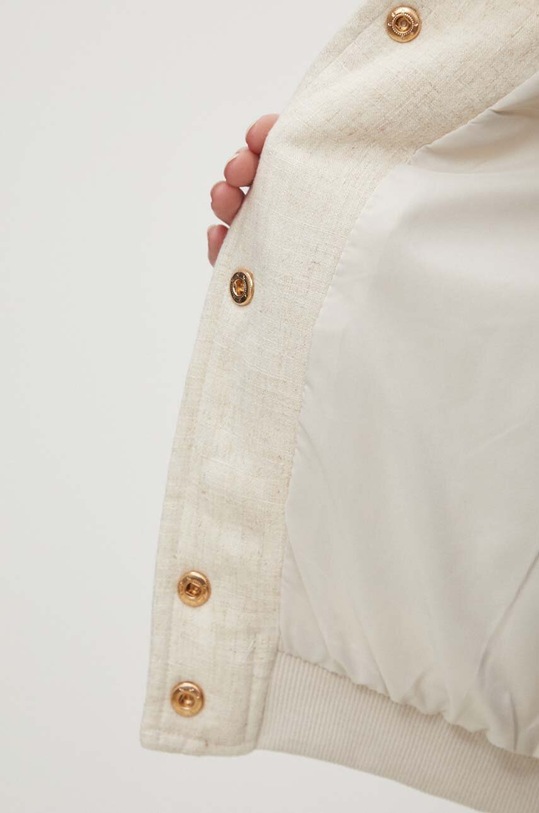 Answear Lab kurtka bomber z domieszką lnu 6198.HWK