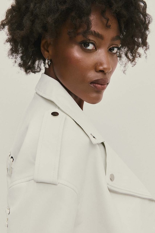 Рокерско яке Answear.LAB da0800.IKK бял