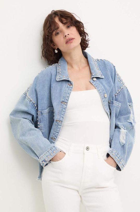 Answear Lab geacă din denim j049.IJS albastru