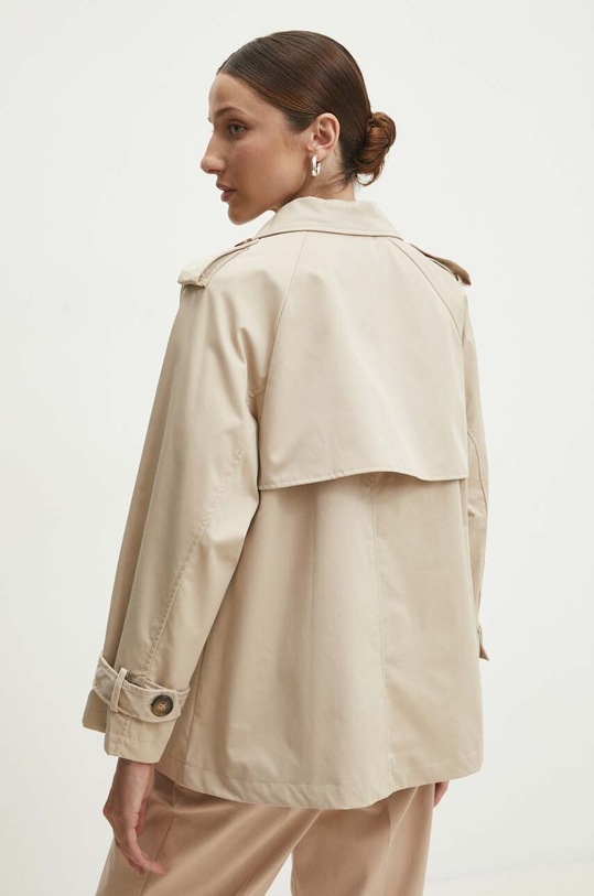 Odzież Answear Lab kurtka tr034.FKK beżowy