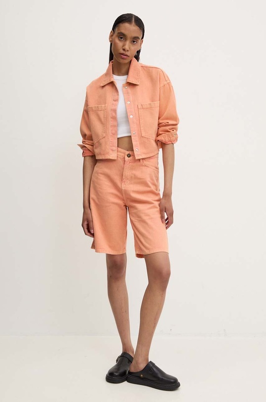 Джинсова куртка Answear Lab j78.TKK помаранчевий WZ24