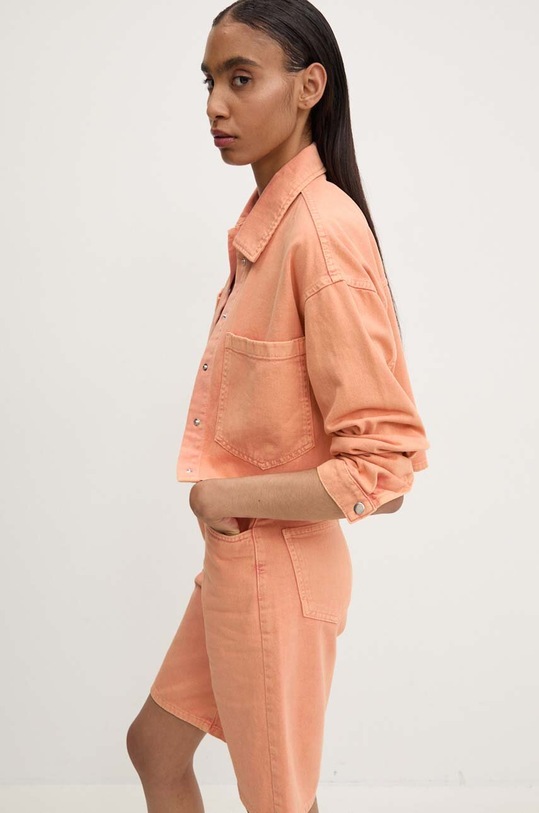 Rifľová bunda Answear.LAB j78.TKK oranžová