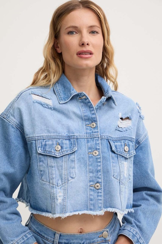 Answear Lab geacă din denim albastru RD8100.HMS