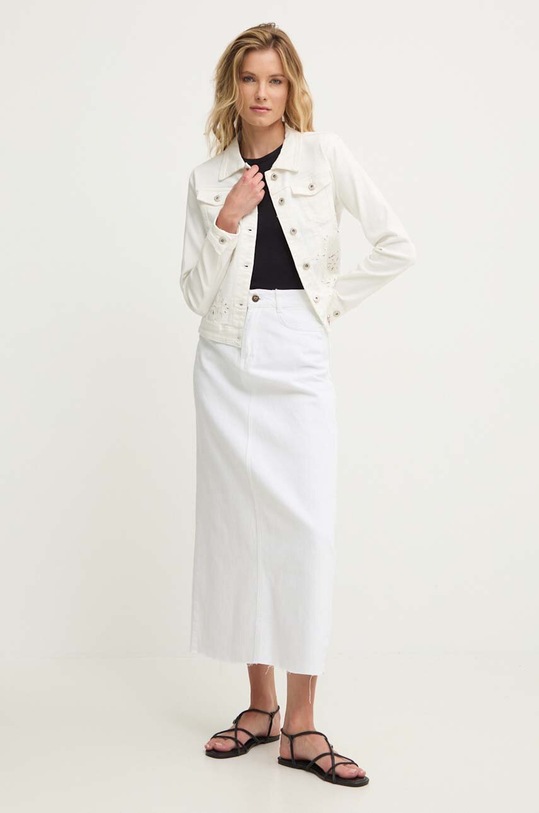Traper jakna Answear.LAB DC412.1HWK bijela WZ24