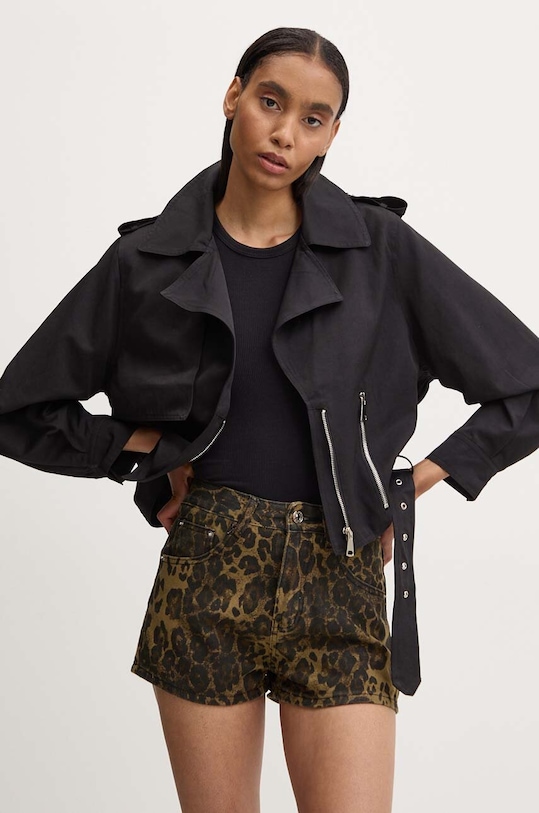 Answear Lab kurtka nieocieplane czarny b329.ims