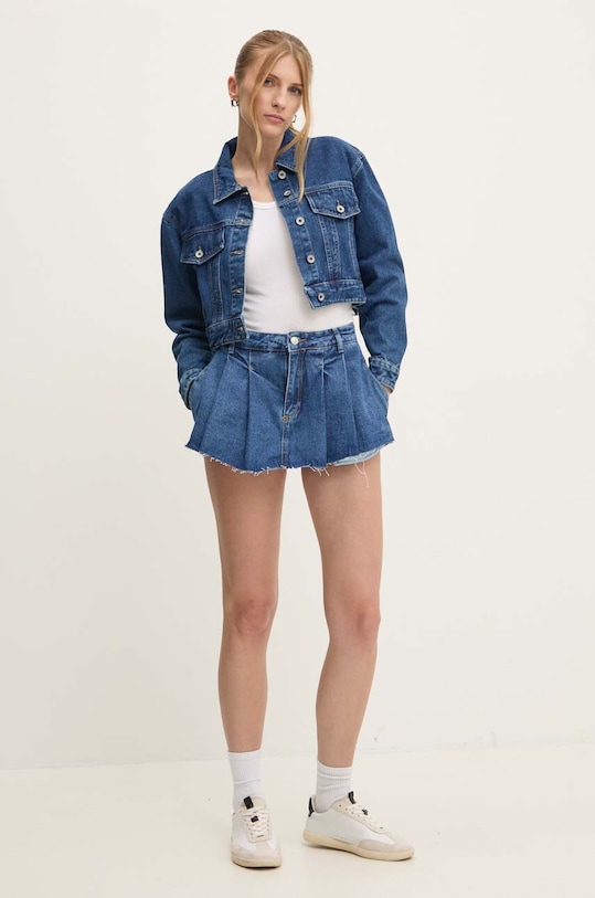 Джинсова куртка Answear.LAB 1316.IKK блакитний WZ24