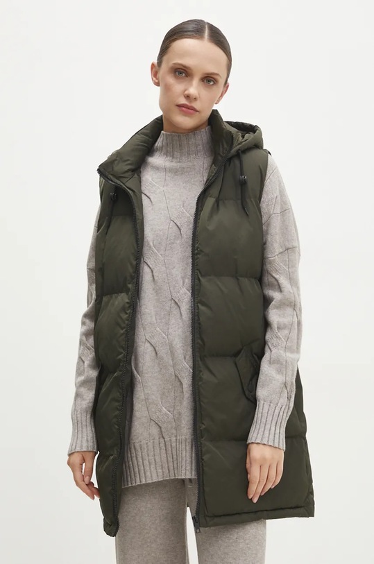 Безрукавка Answear.LAB с утеплением зелёный LJK.CELLOLGILPKG.ums