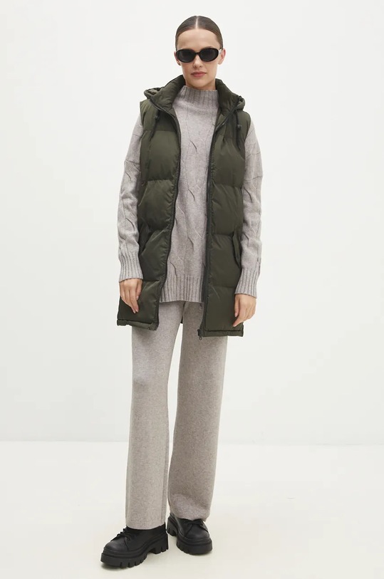 Безрукавка Answear.LAB LJK.CELLOLGILPKG.ums зелёный WZ24