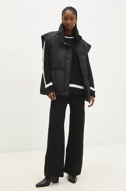 Безрукавка Answear.LAB LJK.ISABLK.ums чёрный WZ24