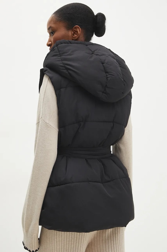 Дрехи Елек Answear Lab LJK.VINEPKA.ums черен