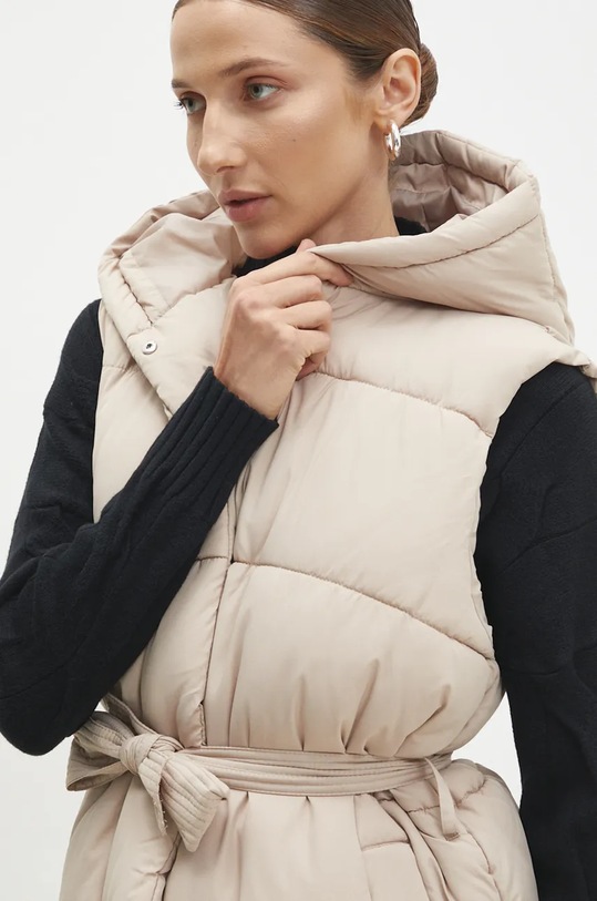 Безрукавка Answear.LAB бежевий LJK.VINEPKB.ums