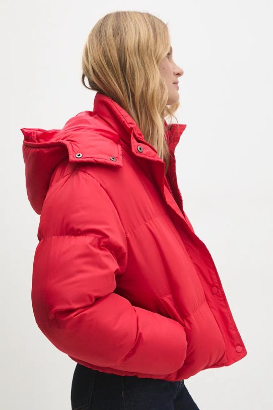 Jakna Answear.LAB crvena LJK.BUNNYRED.ums