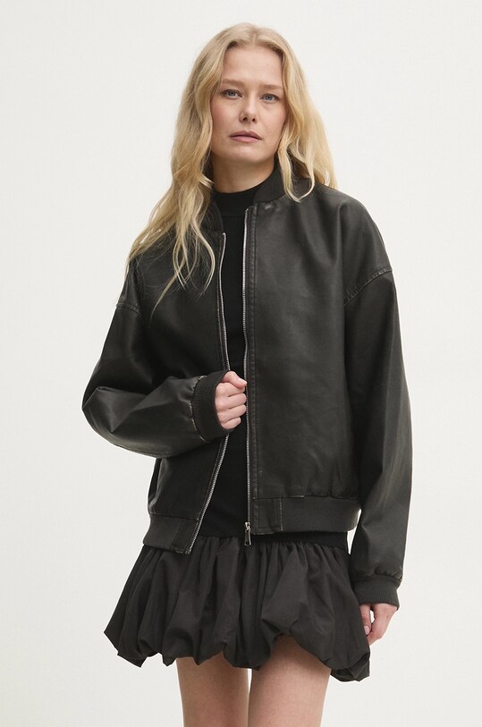 Куртка-бомбер Answear Lab с подкладкой коричневый LJK.CINNA.ums
