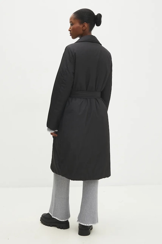 Odzież Answear.LAB płaszcz LJK.LINA.ums czarny