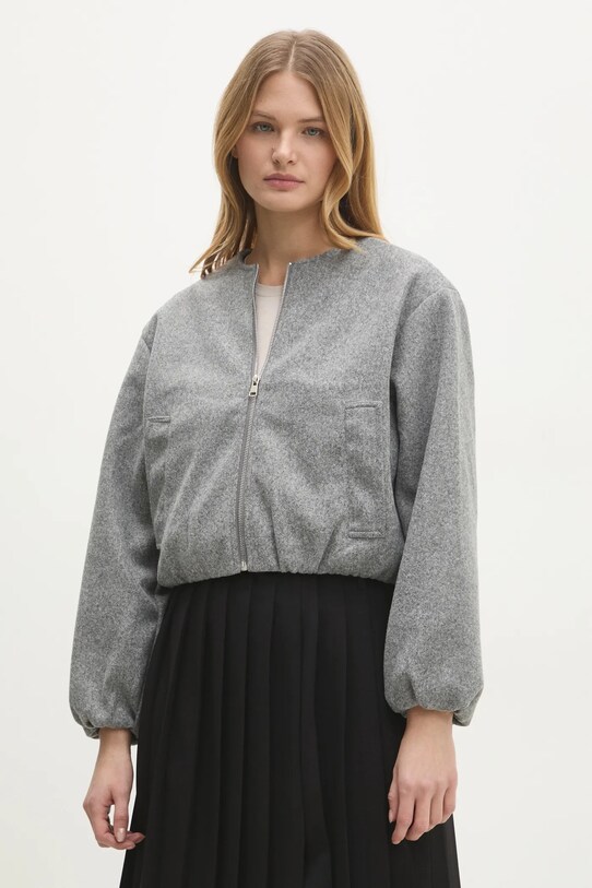 Куртка Answear.LAB сірий LJK.LUNERGRY.ums