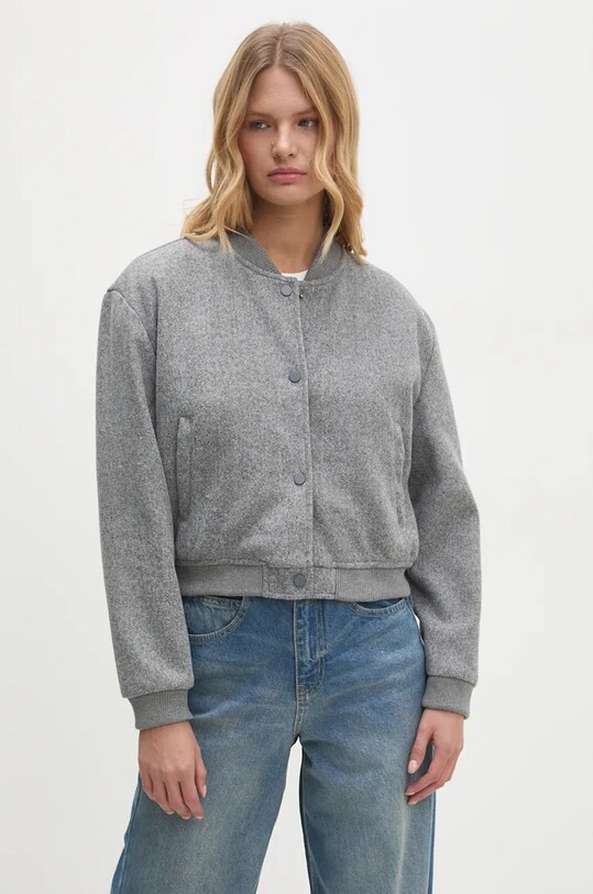 Answear Lab giacca bomber non isolato grigio LJK.WARLIE.ums