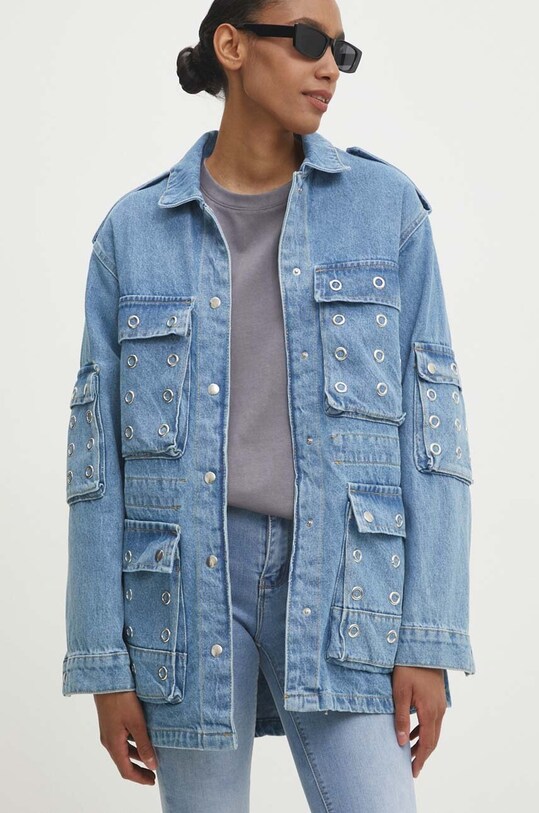 Oblečení Džínová bunda Answear.LAB 6216.TMS modrá