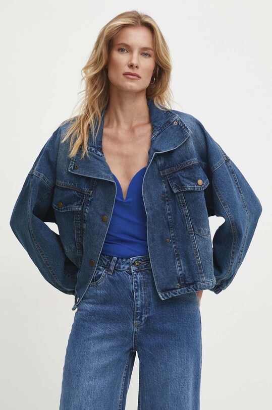 Answear Lab geacă din denim albastru 5328.tjs