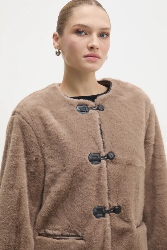 Answear Lab geaca bej NL246124.ums